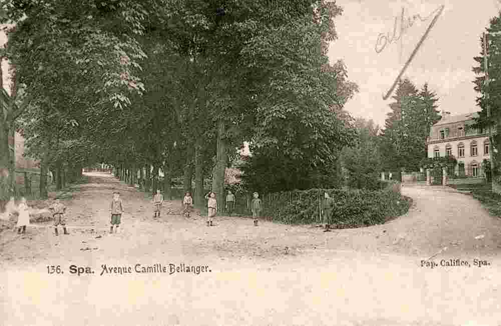 Spa. Avenue Camille Bellanger, 1908