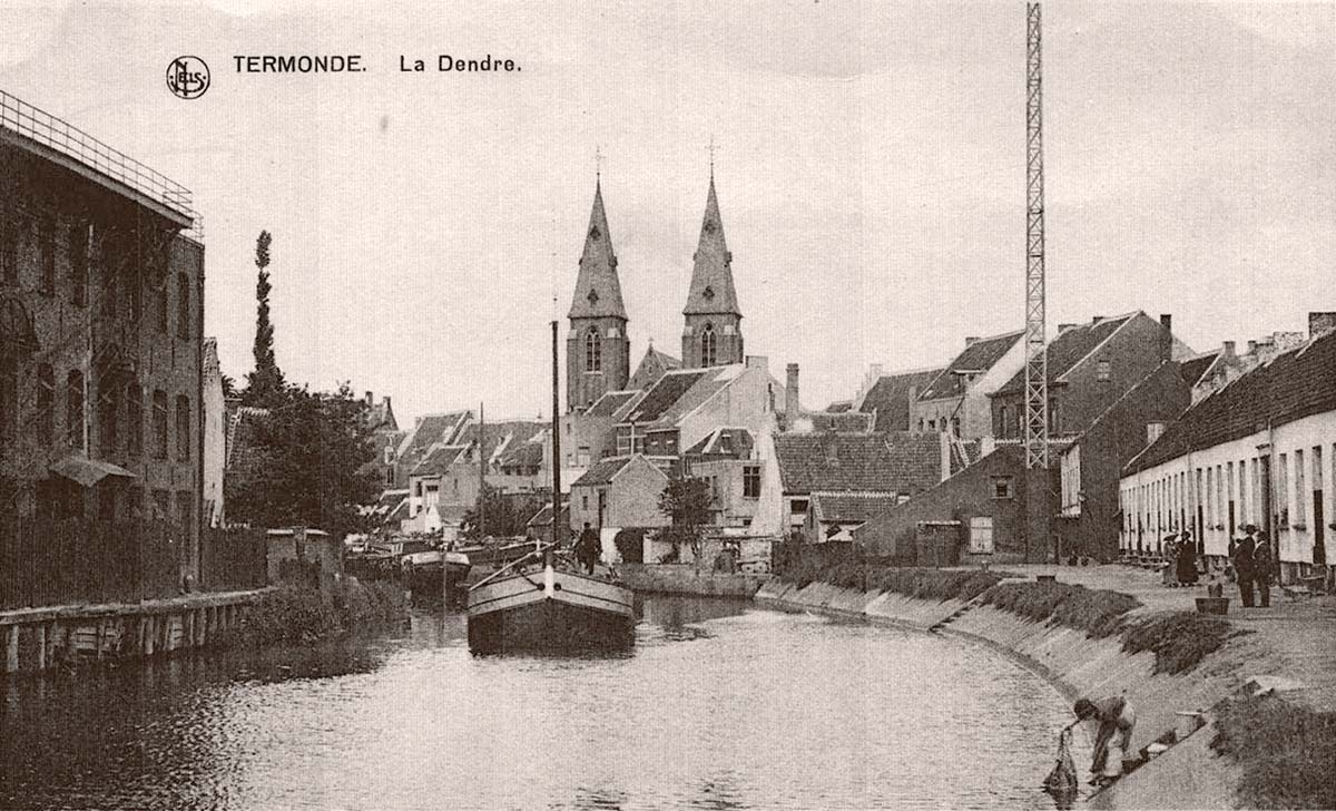 Termonde (Dendermonde). Dender river