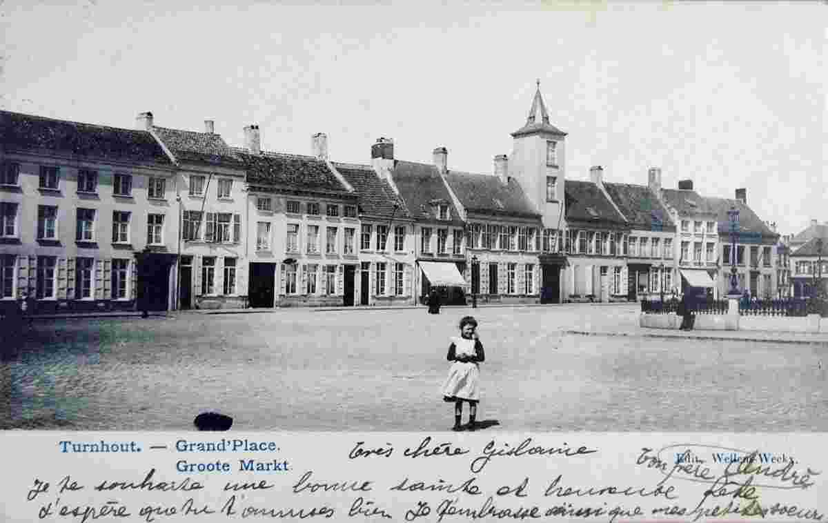 Turnhout. Big Market, 1905