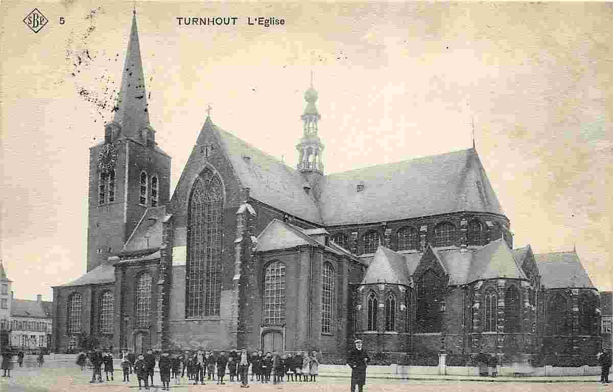 Turnhout. Church, 1907