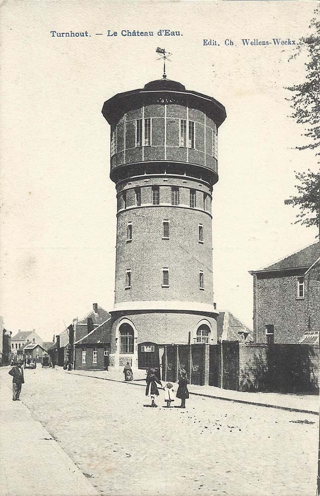 Turnhout. Water Tower, 1910