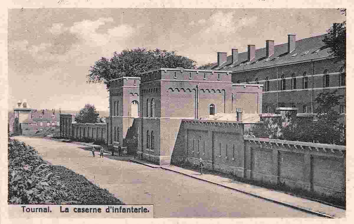 Tournai. Infantry Barracks, 1922