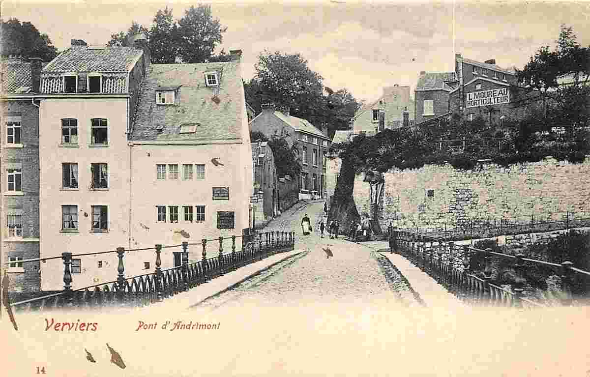 Verviers. Andrimont Bridge, 1905