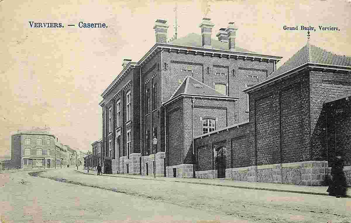 Verviers. Barracks, 1905