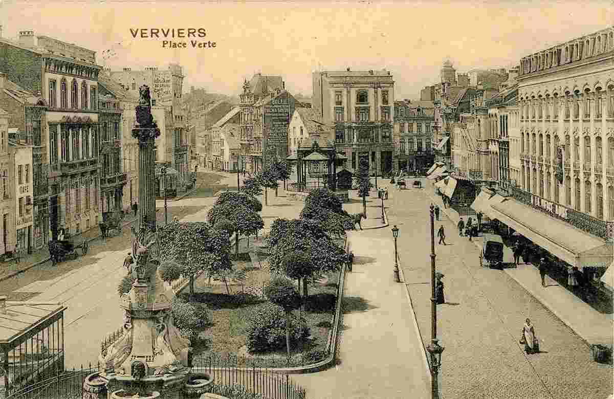 Verviers. Green Square, 1935