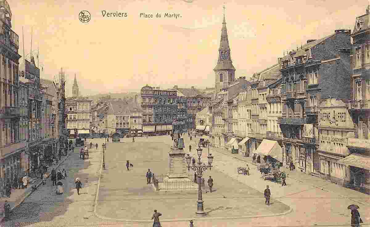 Verviers. Martyr's Square