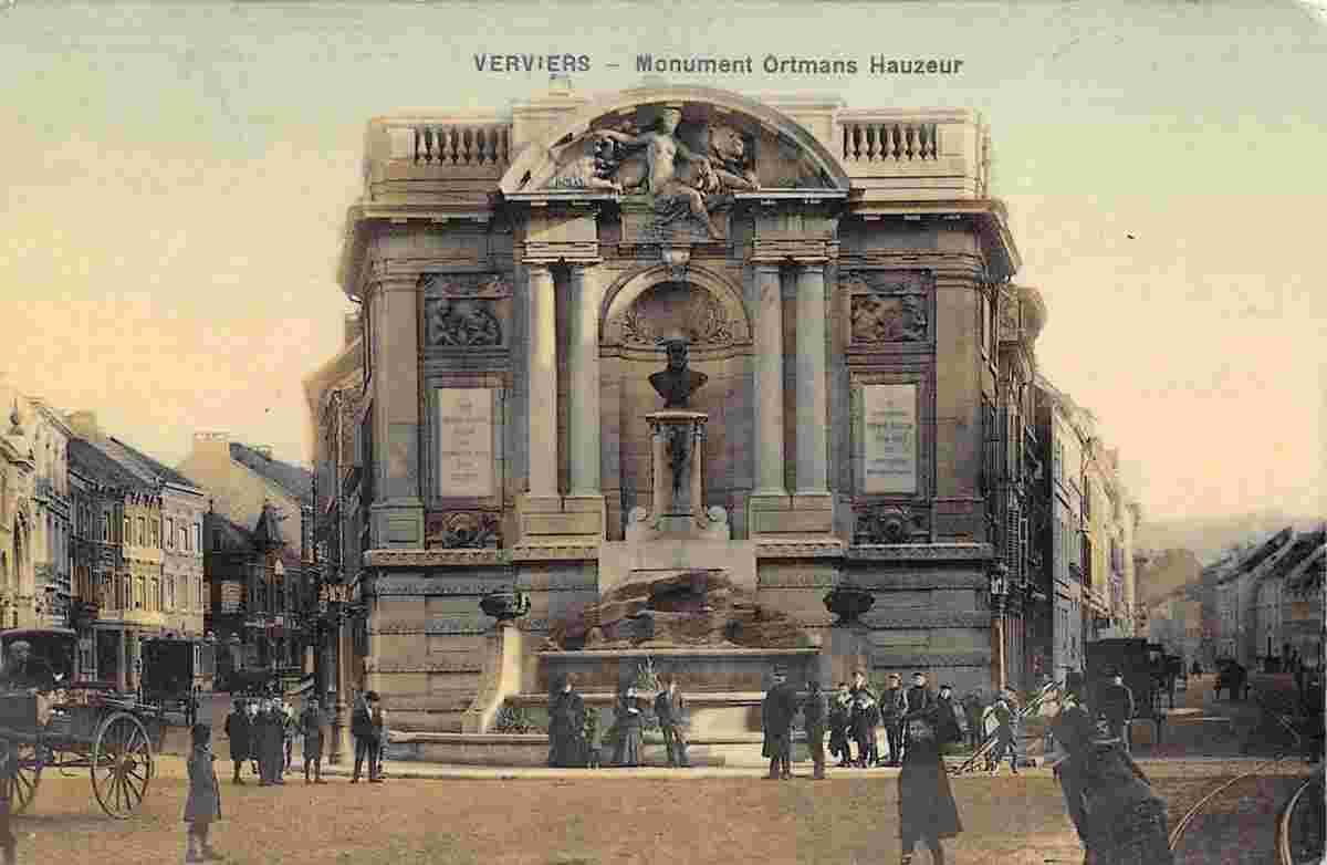 Verviers. Ortmans Hauzeur Monument