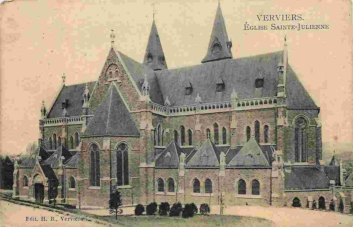 Verviers. Saint Julian's Church