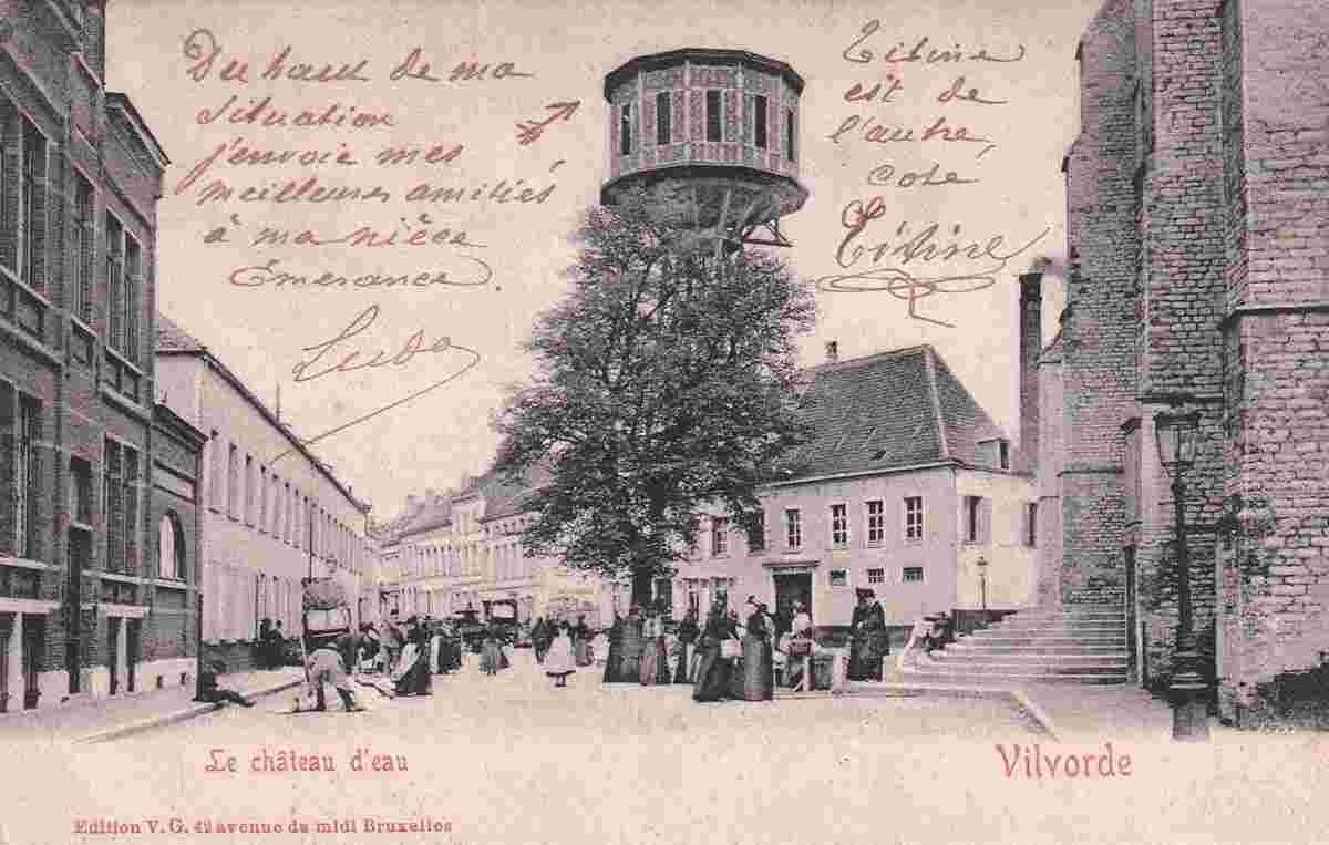 Vilvoorde. Water tower, 1903