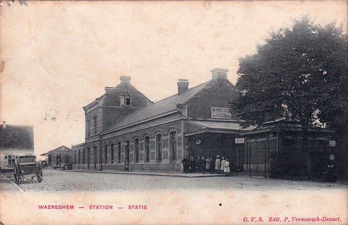 Waregem. Railway Station