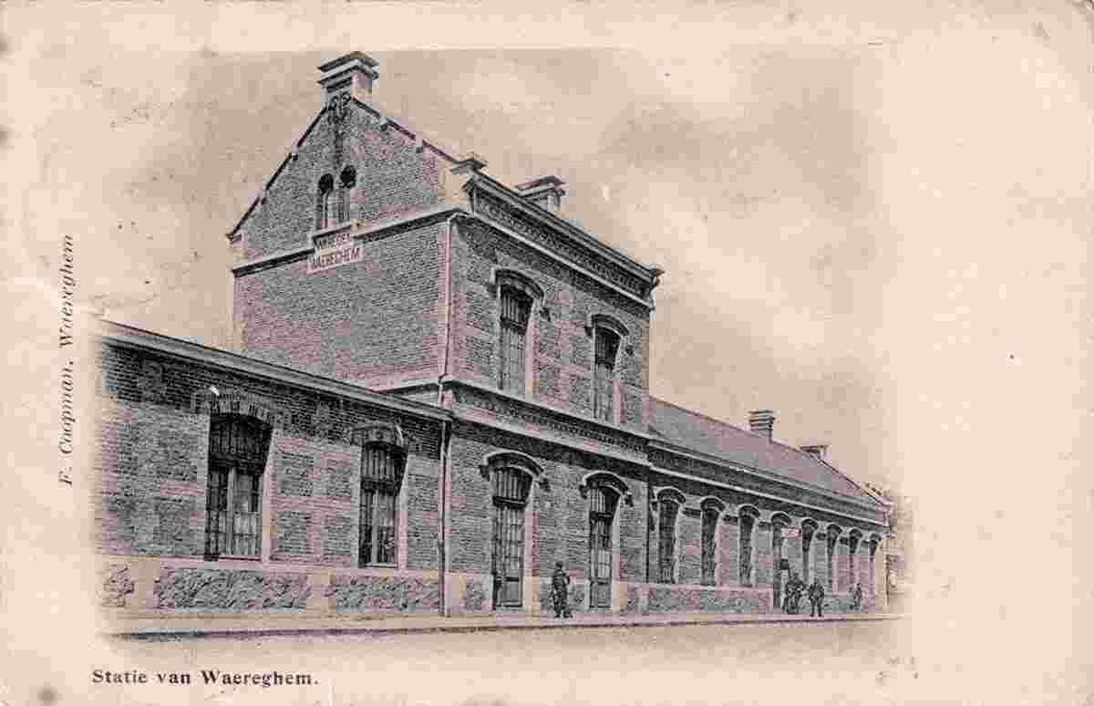 Waregem. Railway Station