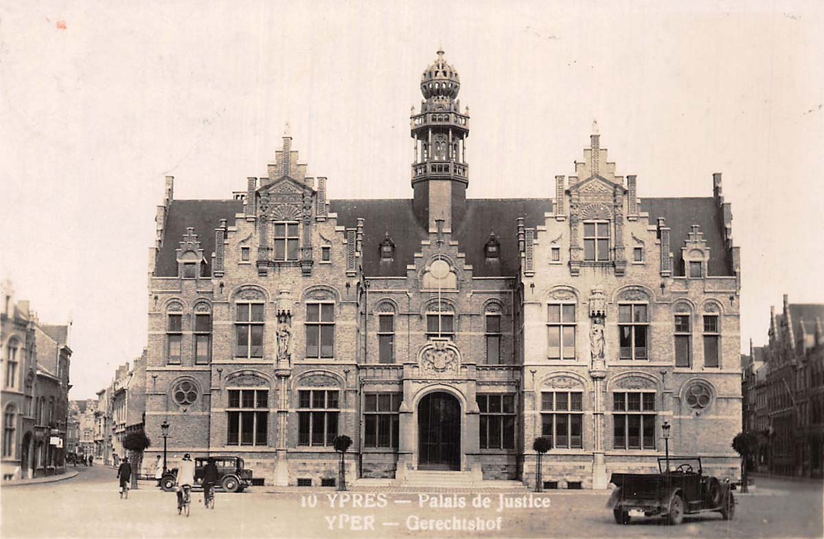 Ypres (Ieper). Courthouse