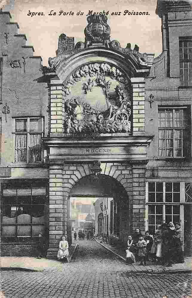 Ypres. Gate of the Fish Market