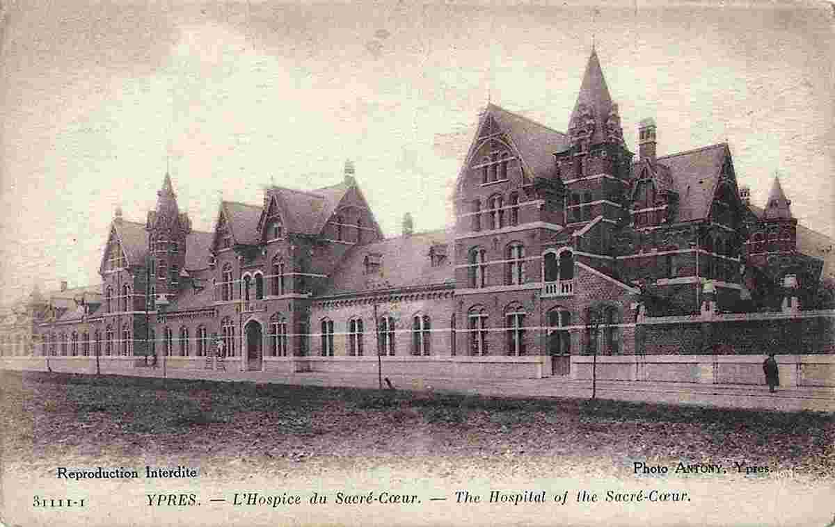 Ypres. Hospital of the Sacré-Coeur