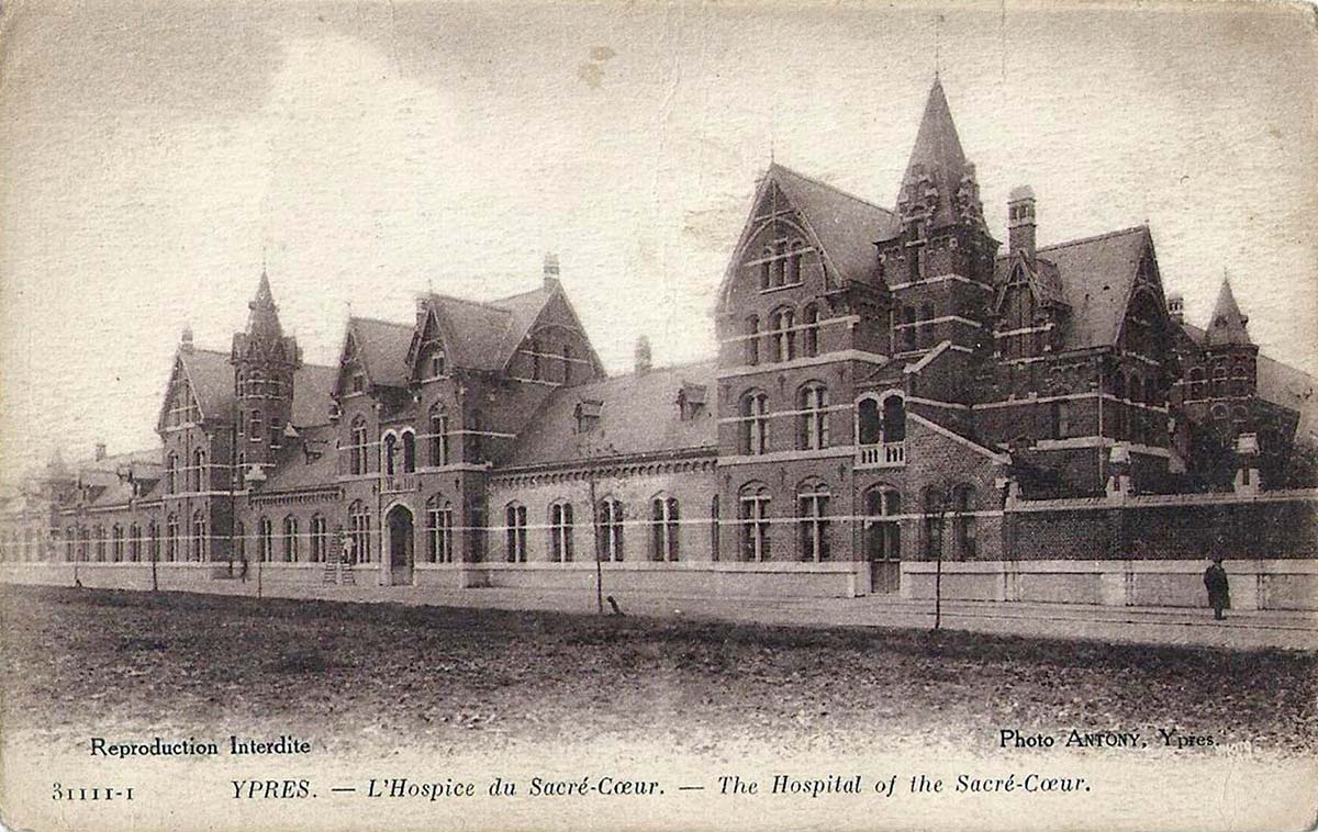 Ypres (Ieper). Hospital of the Sacré-Coeur