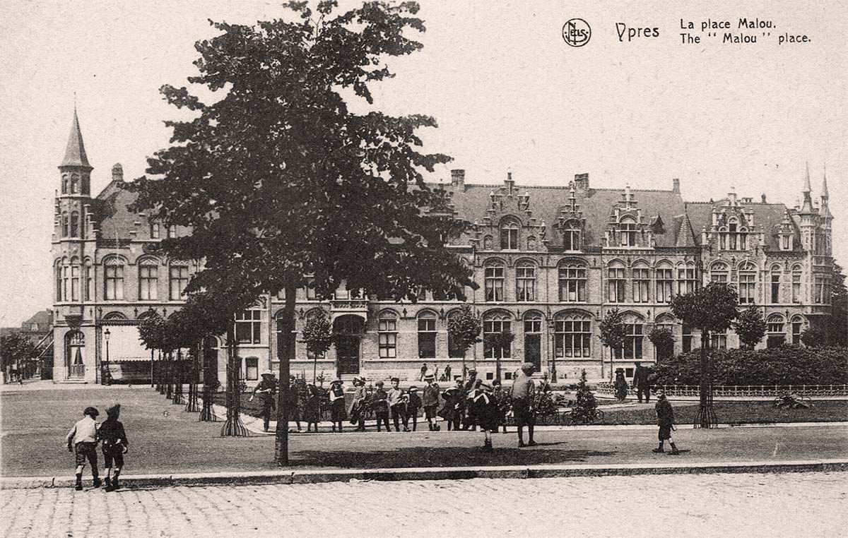 Ypres (Ieper). Malou Square