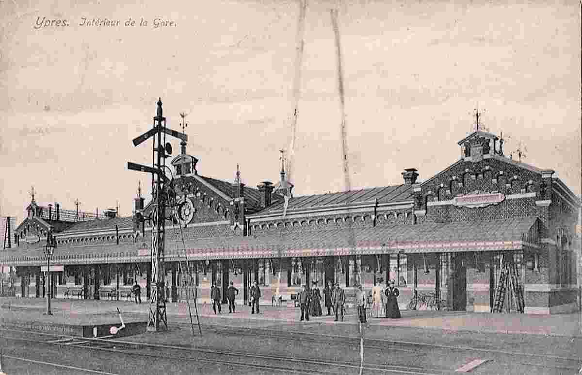 Ypres. Railway Station