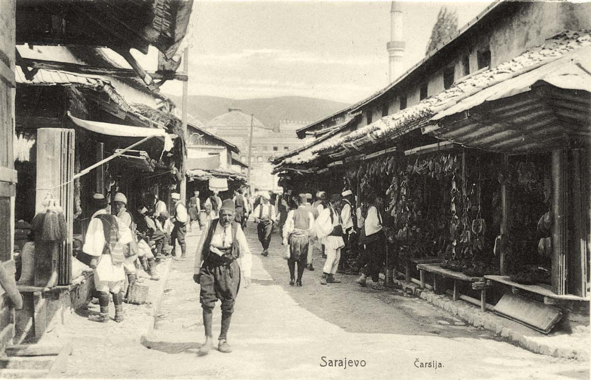 Sarajevo. Market, 1914