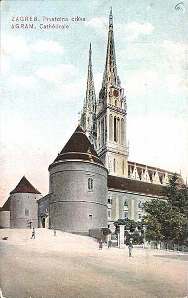 Zagreb. Cathedral of the Assumption of the Virgin Mary