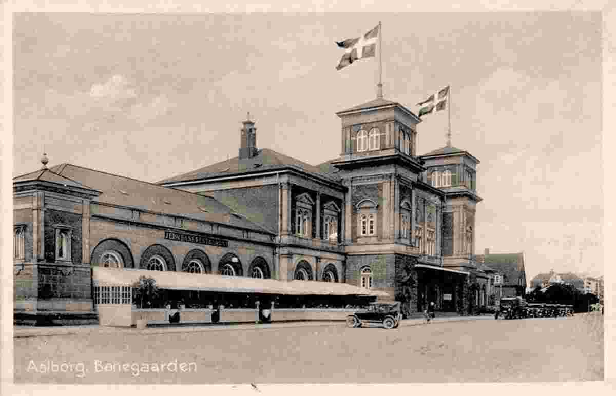 Aalborg. Banegarden - Railway station