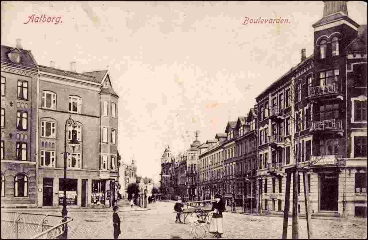 Aalborg. Boulevard, 1912