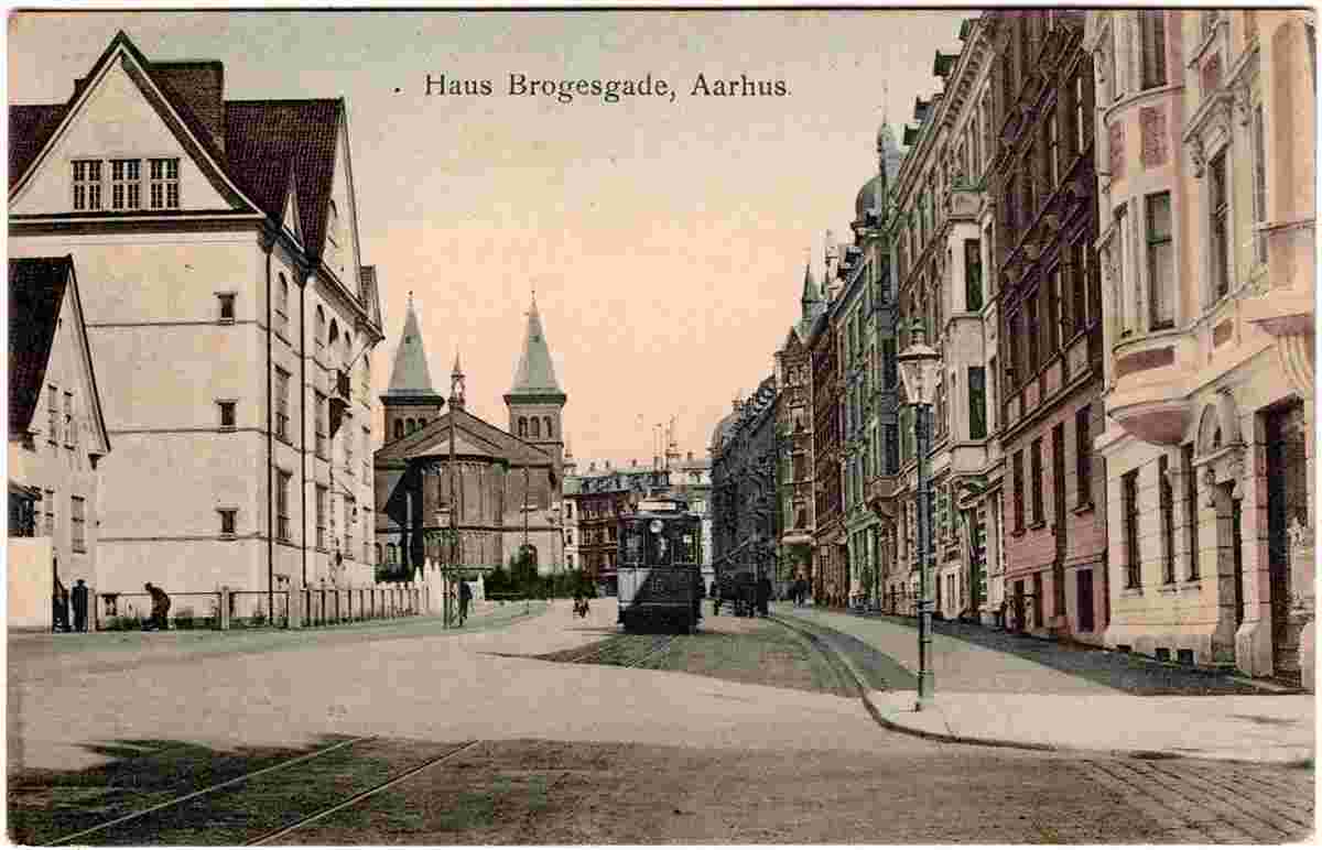 Aarhus. Hans Broges Street