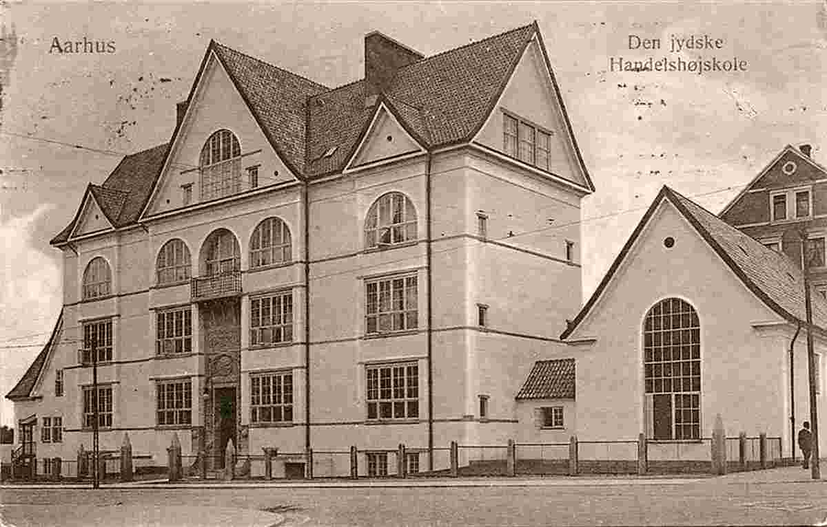 Aarhus. Jutland Business School, 1909