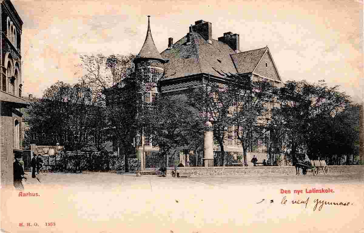 Aarhus. New Latin School, 1905