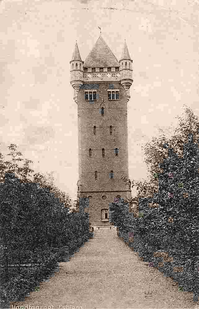 Esbjerg. Vandtårnet - Water tower, 1919