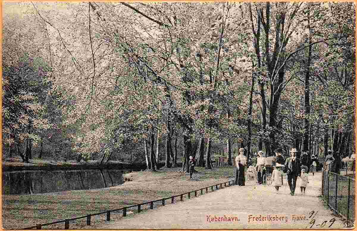 Frederiksberg. City Garden, 1909