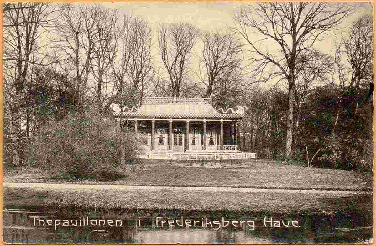 Frederiksberg. Pavilion in City Garden, 1913