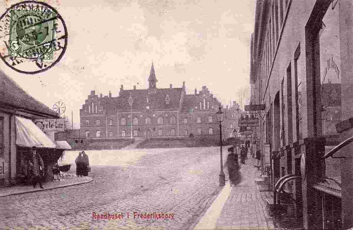 Frederiksberg. Rådhuset - Town Hall, 1908