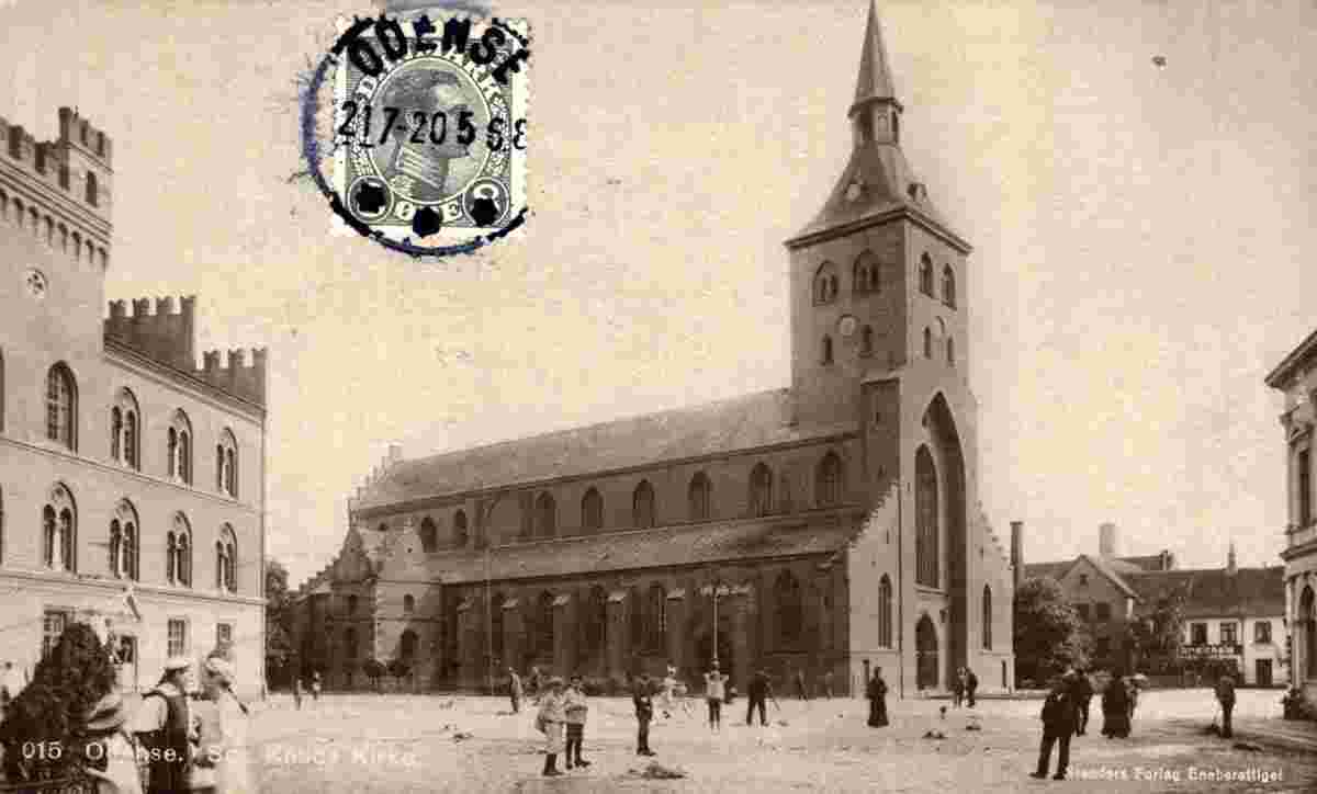 Odense. Domkirke - Cathedral, 1920
