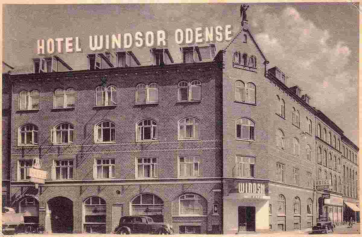 Odense. Hotel 'Windsor', 1930s
