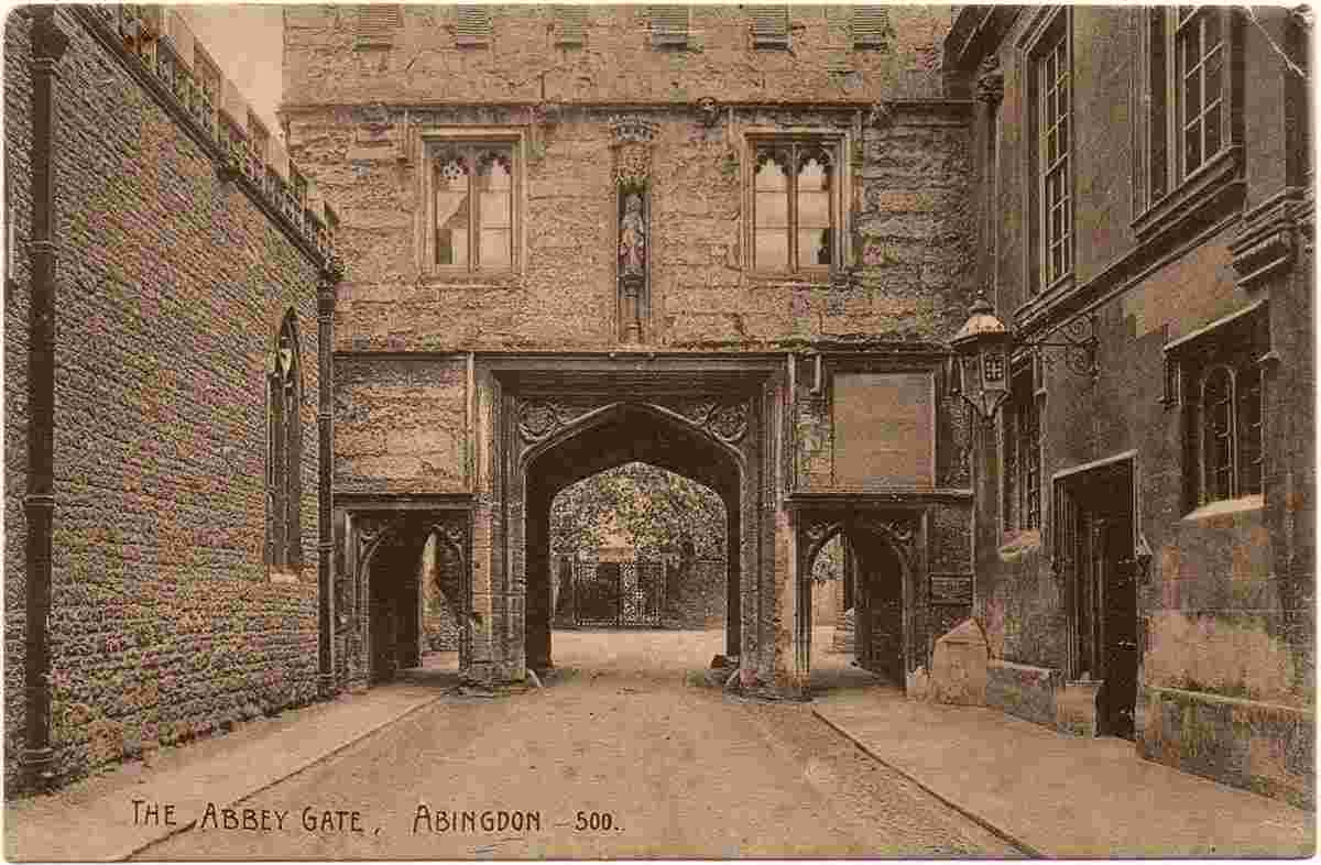 Abingdon-on-Thames. Abbey Gate
