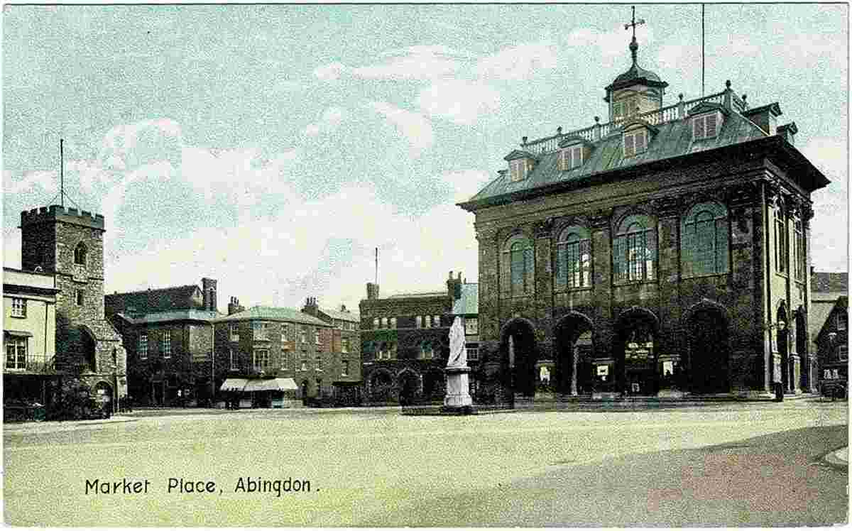 Abingdon-on-Thames. County (Town) Hall on Market Place