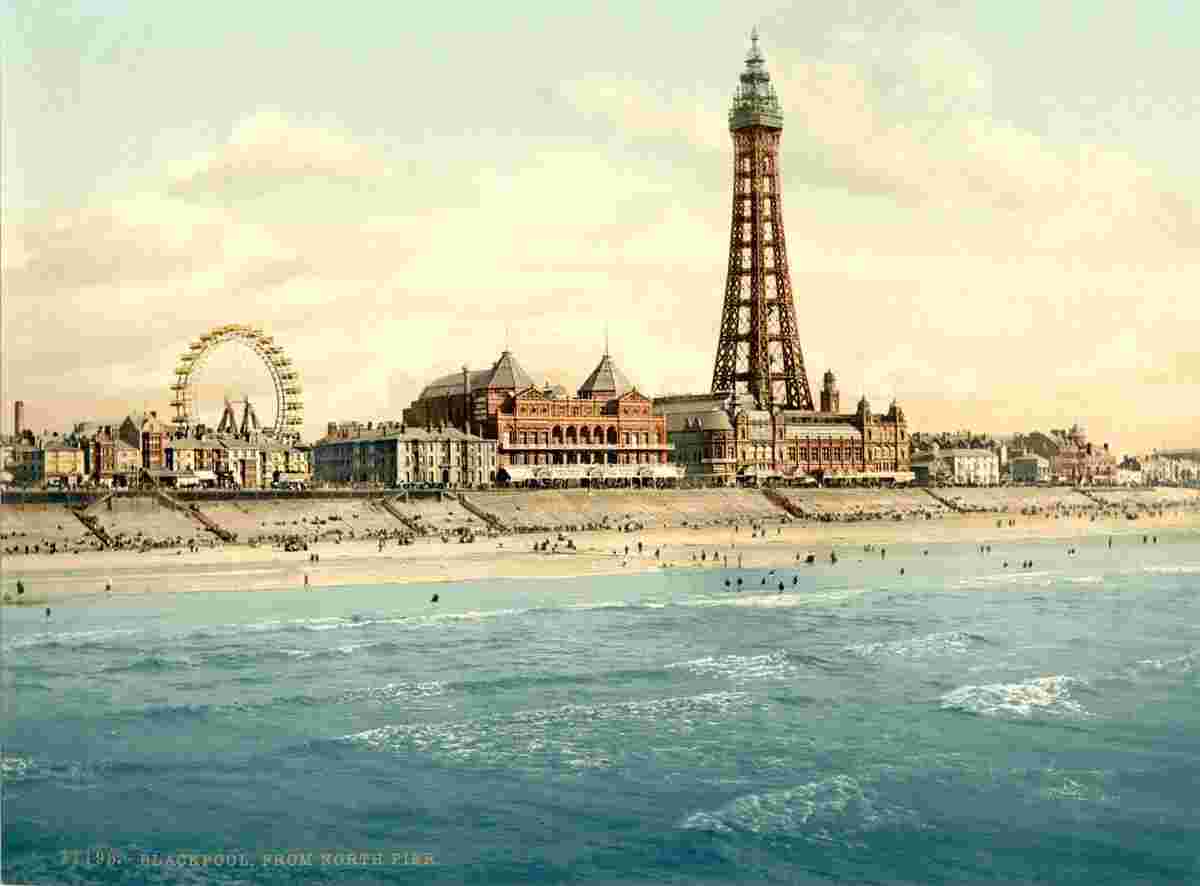 Blackpool from North Pier