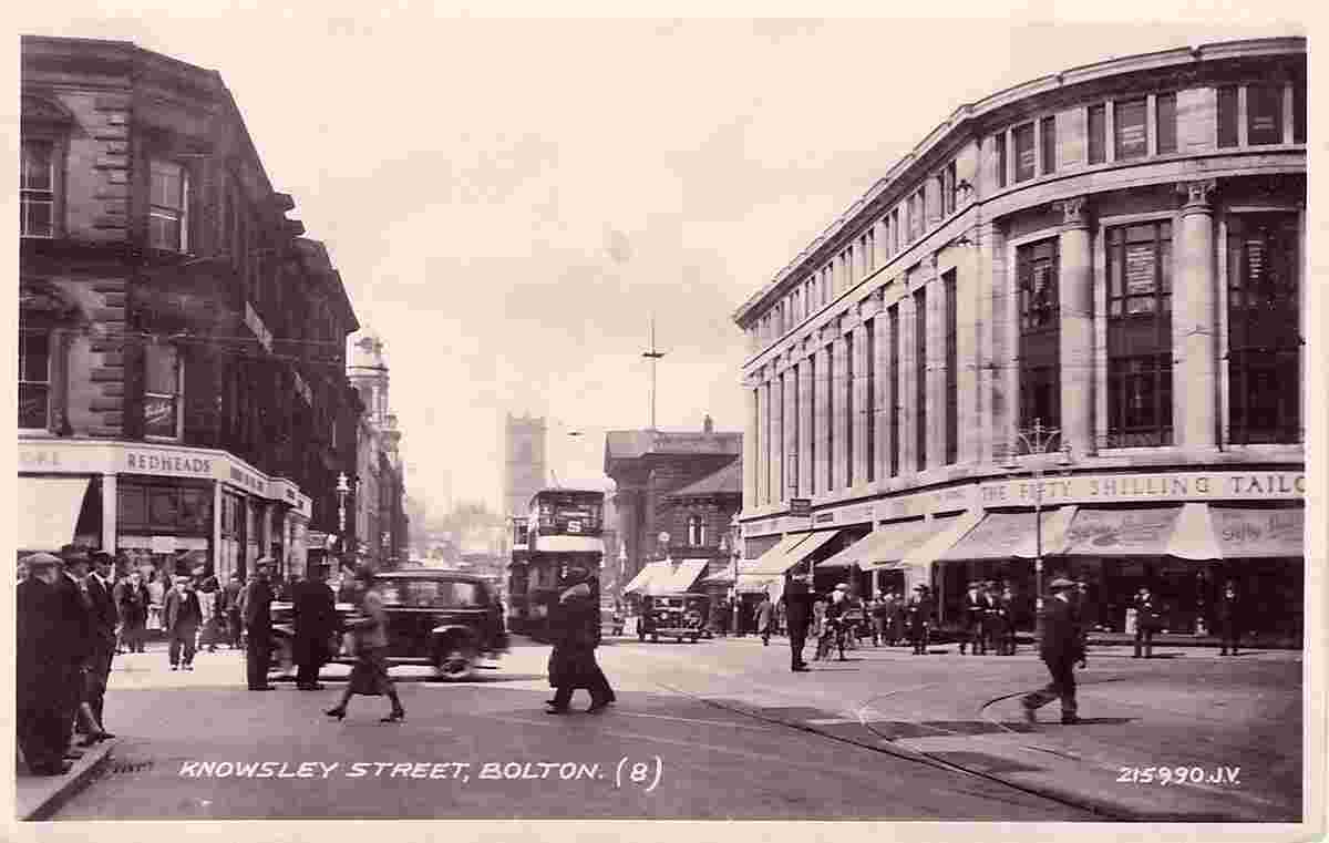 Bolton. Knowsley Street