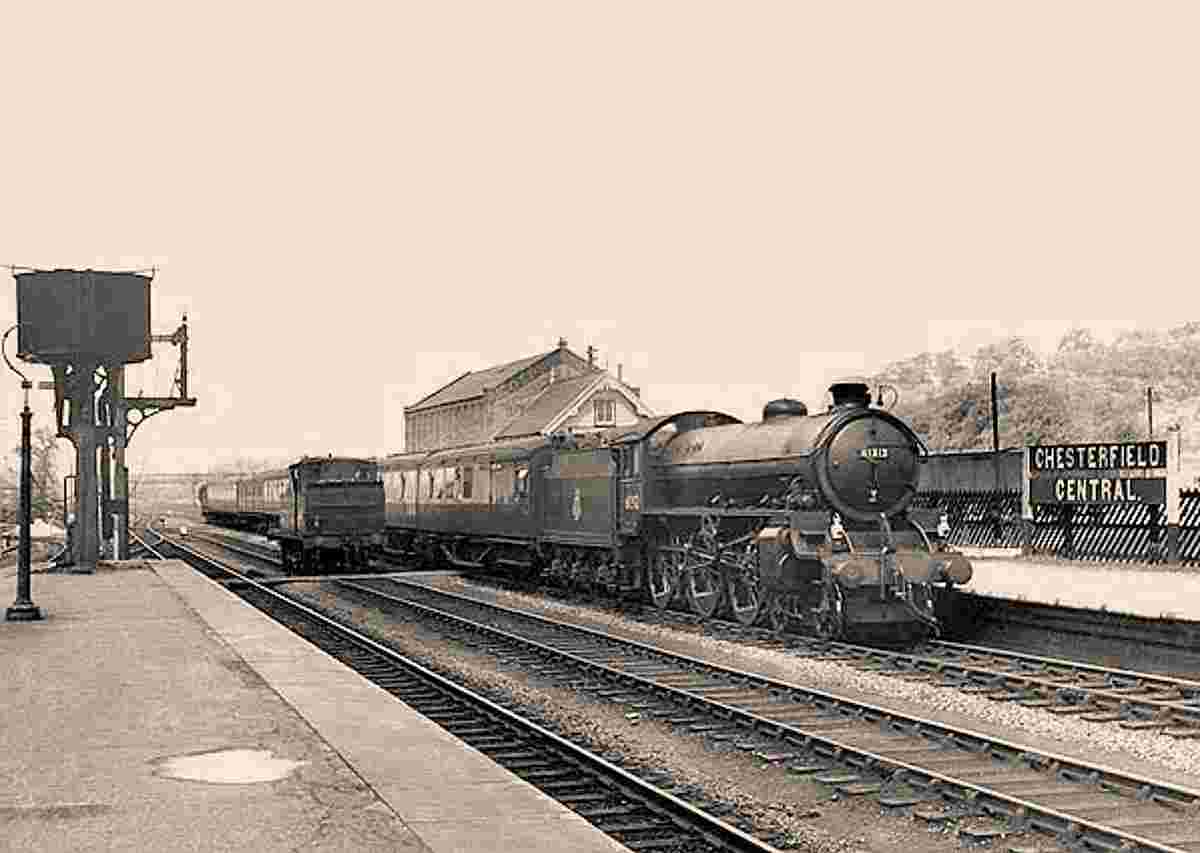 Chesterfield. Central Station, 1958