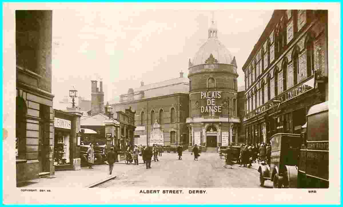 Derby. Albert Street, 1927