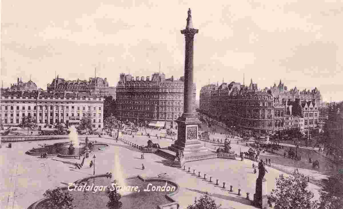 Greater London. Trafalgar Square