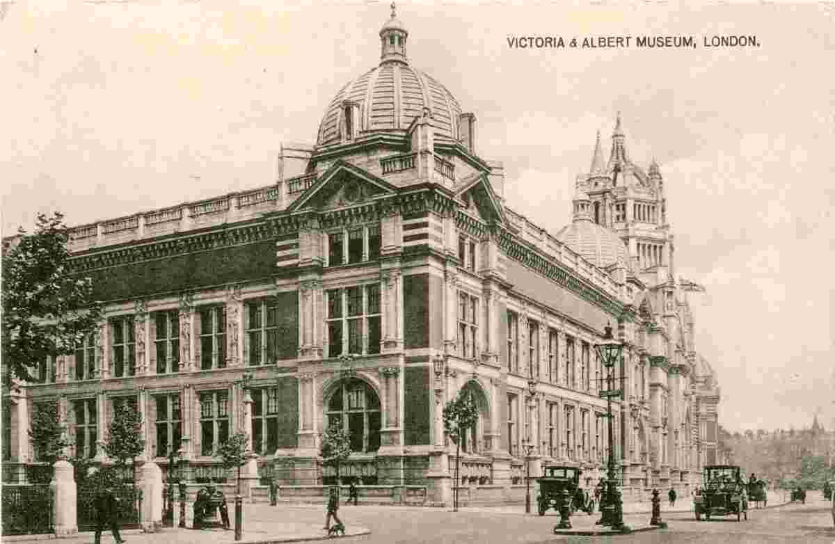 Greater London. Victoria and Albert Museum, 1909