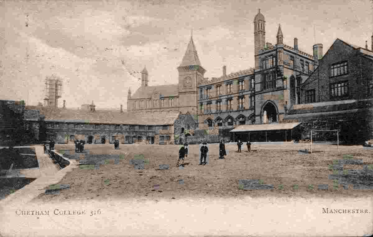 Manchester. Chetham's School of Music, 1906
