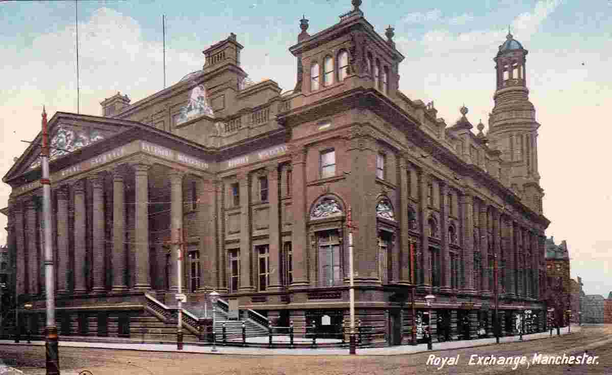 Manchester. Royal Exchange, 1915
