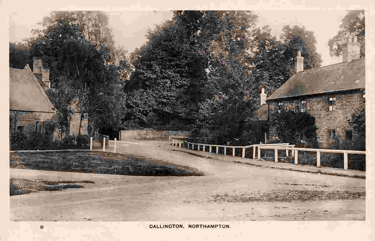 Northampton. Old Village Dallington, now a suburb