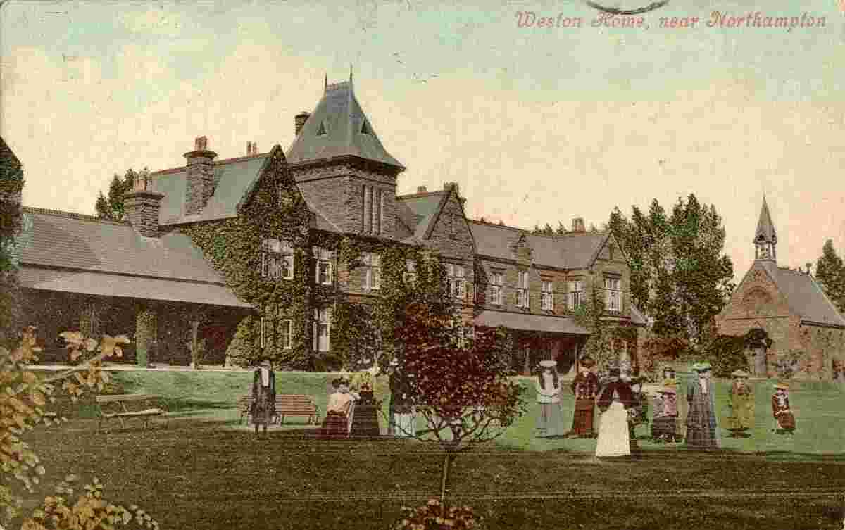 Northampton. Weston Home near Northampton, 1907