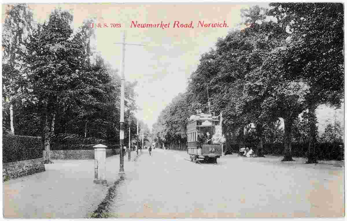 Norwich. Newmarket Road, 1920
