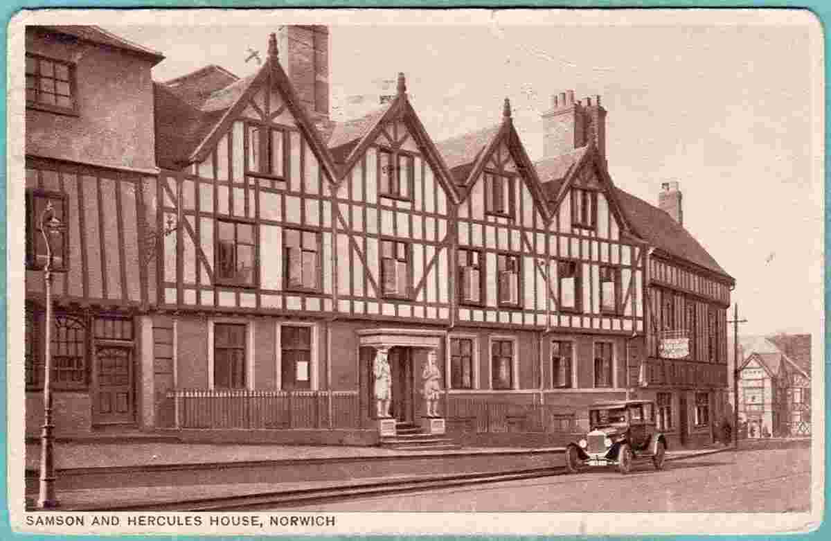 Norwich. Samson and Hercules House, 1930