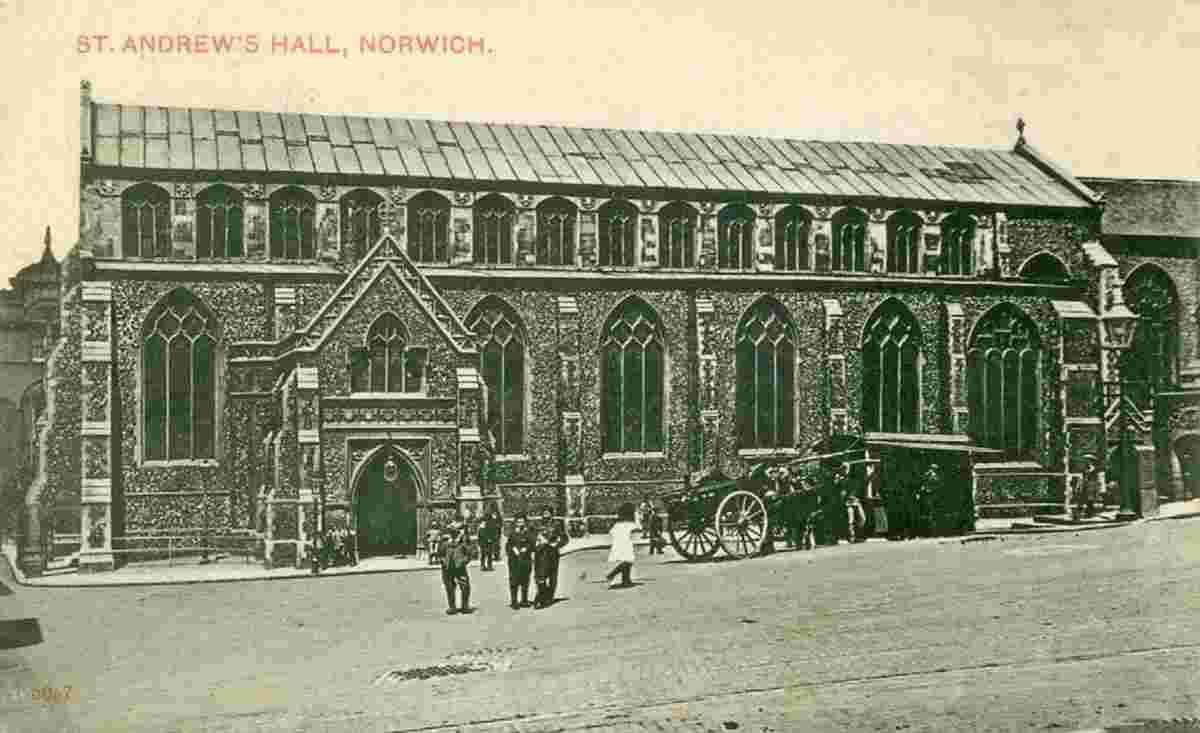 Norwich. St Andrew's Hall, 1908