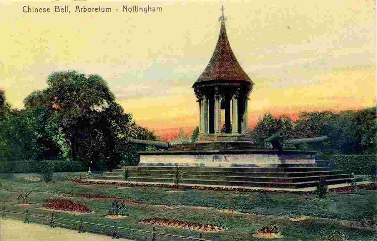 Nottingham. Arboretum, Chinese Bell, 1905